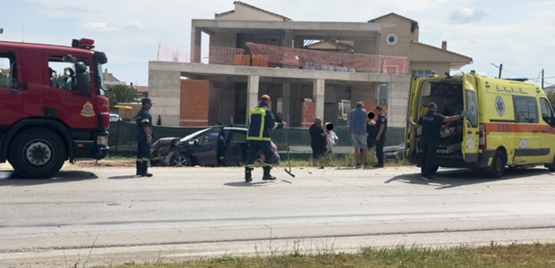 Λάρισα: Tροχαίο στην περιφερειακή των Τρικάλων